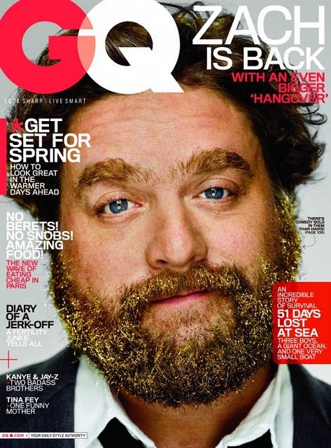 zach galifianakis gq 2011. Magazine: GQ (America)