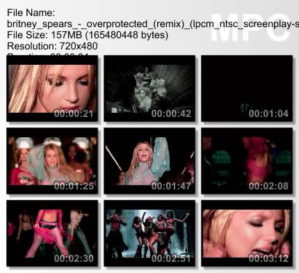 Britney Spears – Overprotected [Remix] vob