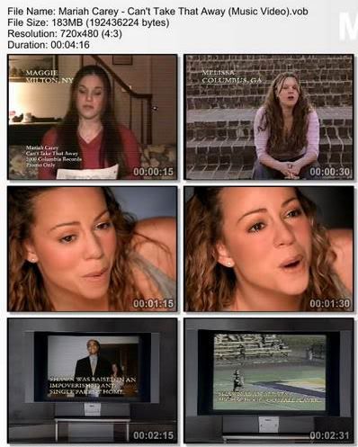 Mariah Carey – Can't Take That Away (Music Video) (VOB)