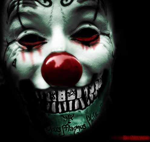 Evil clown wallpaper