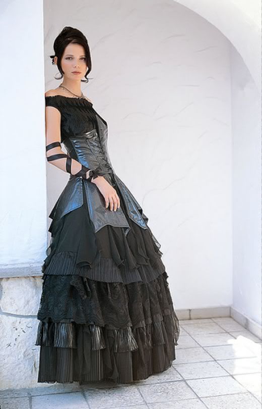cream gothic wedding dress cream gothic wedding dress