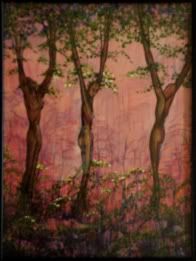 Three Women A forest featuring three dryads (women in the shape of trees).