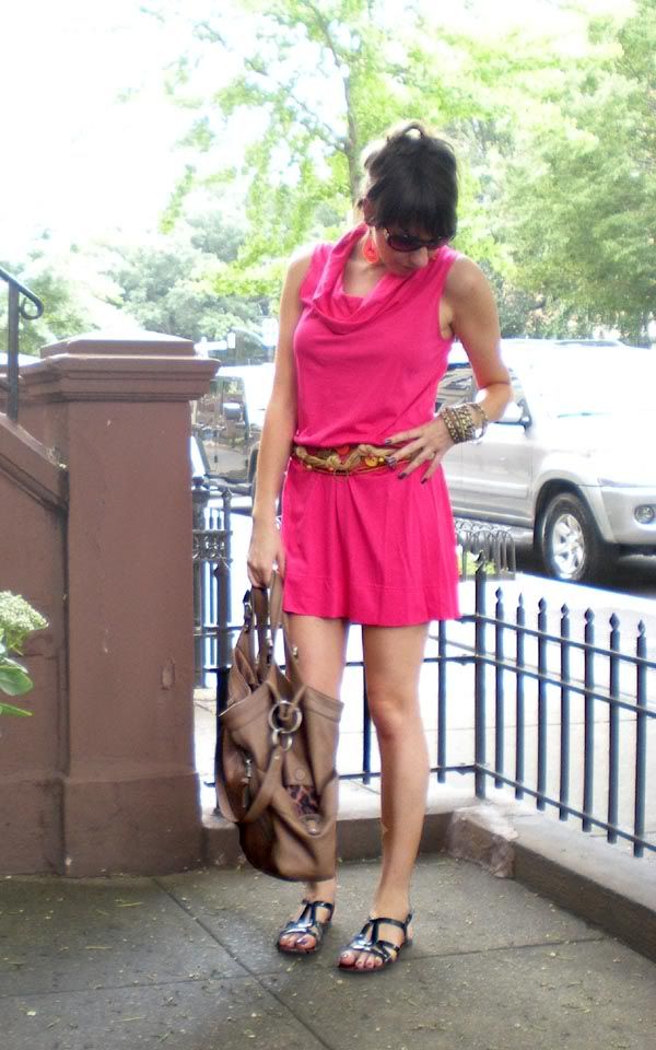 vintage,Saturday outfit,shopping,dress,Express,Forever 21,Makowsky,belt,Old Navy