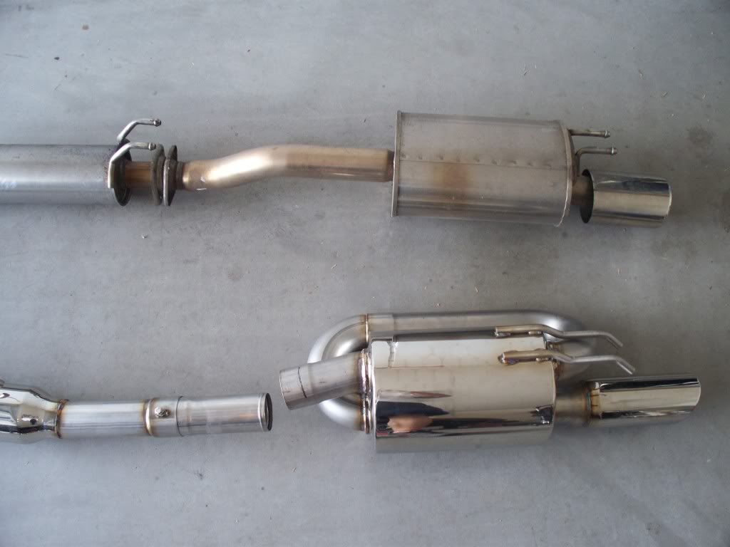 Full Hytech Exhaust System Pics 8th Generation Honda Civic Forum