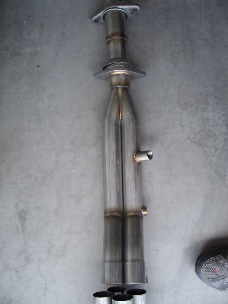 Full Hytech Exhaust System Pics 8th Generation Honda Civic Forum