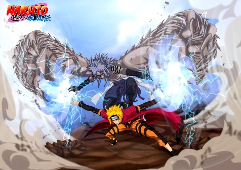 Naruto Sage Mode Rasen Shuriken. Think that rasen-shuriken and