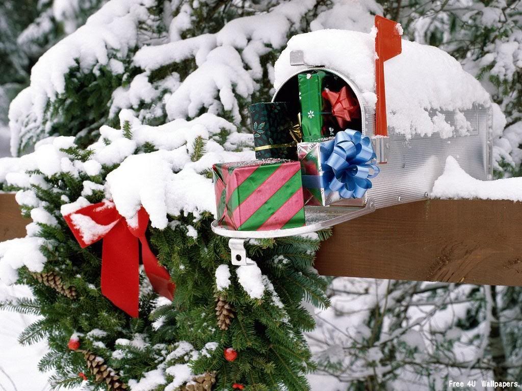 Christmas Mailbox Pictures, Images and Photos