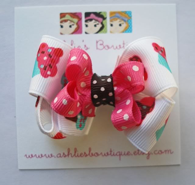 Cupcake Bow