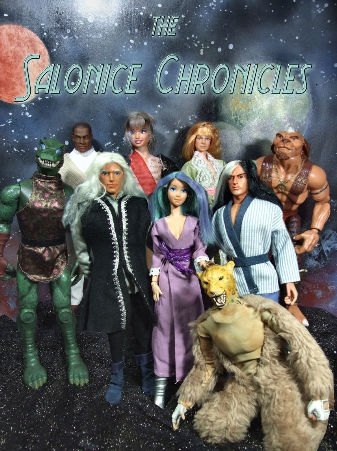 Cover shot of significant characters in the Salonice Chronicles