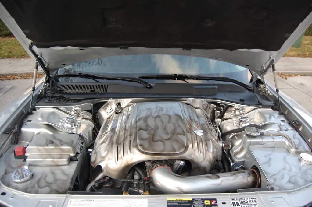 Show your Custom Painting under hood LX Forums Forum