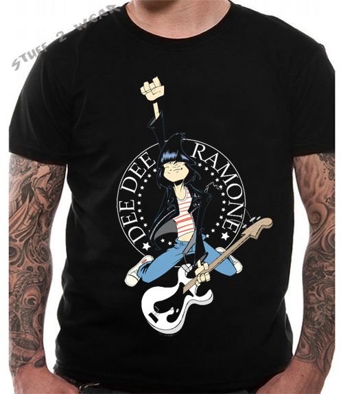 Official Dee Dee Ramone Hop  T Shirt