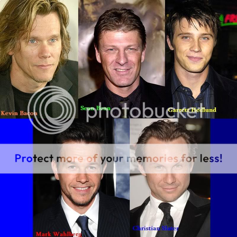 Garrett Hedlund, Mark Wahlberg, Christian Slater, Kevin Bacon, Sean ...