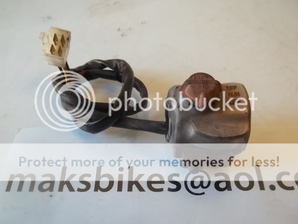 77 Honda CB750K right control switch kill switch  