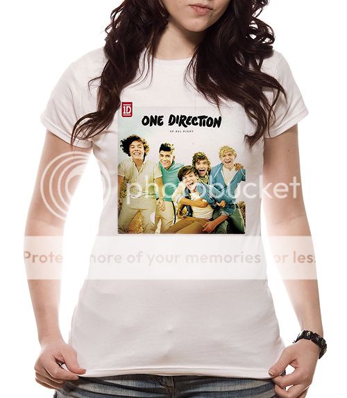 ONE DIRECTION Up all Night T Shirt Womens Girls Skinny S M L XL