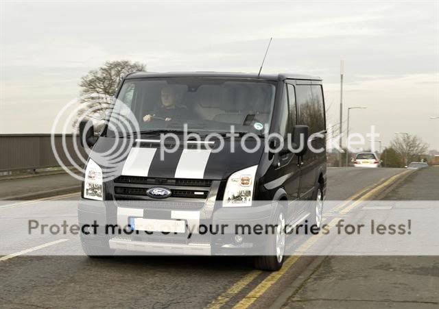 Black ford transit minibus for sale #8